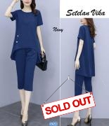 Setelan Vika Navy