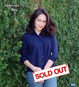 kemeja snow 274 navy