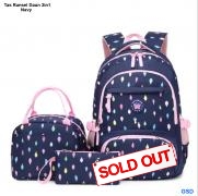 Tas Ransel Daun 3in1 navy