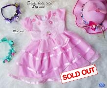 Dress kids lulu soft pink