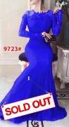 Longdress import 9723 blue