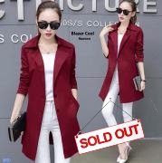 Blazer Cool maroon