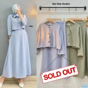 Set Rok Andini 2in1 Abu