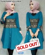Tunik batik toscahitam