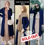 Cardi outer aurelia navy