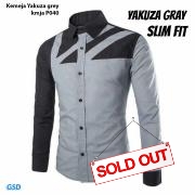 Kemeja yakuza grey-kmja P040