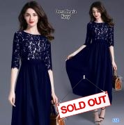 Dress Alegria navy