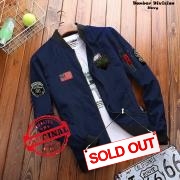Jaket Bomber division Navy