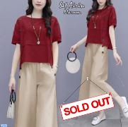 Set Airin Maroon