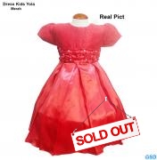 Dress Kids Yola Merah