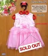 Dress anak 114 pink muda