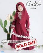 Gamis Cherlita maroon