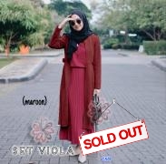 Set Viola 3in1 maroon