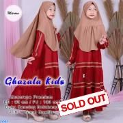Ghazala Syari Kids maroon