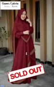 Gamis Calista maroon