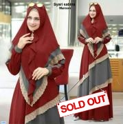 Syari sabina maroon
