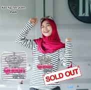 Kaos Pjg tam Queen putih