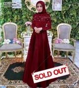 Maxi Daniar maroon