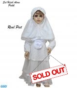 Set hijab Alona putih