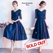 Dress esmeralda navy