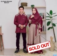 Cp Gamis Maryam Maroon