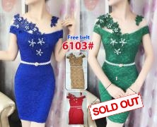 Dress import 6103