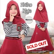 Akiko kids maroon