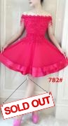 Dress import 782 red