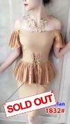 Setelan import 1832 coklat