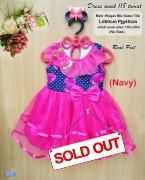 Dress anak 118 tomat navy