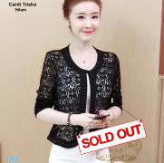 Cardi Trisha Hitam