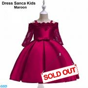 Dress Kids Sanca maroon