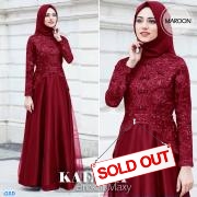Maxi Kaella maroon