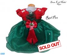 Dress Kids Mabel hijau