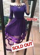 Dress import 9010 ungu