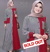Maxi Tone strip maroon
