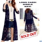 Long Cardi Gisele Navy