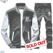 Set jaket 77 abu
