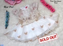 Dress Kids Jasmin Krem