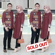 Cp batik Nunik Maroon