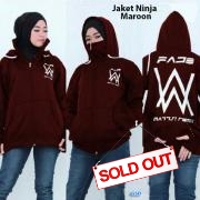 Jaket Ninja maroon