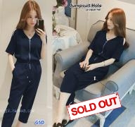 Jp hole navy-jp zipper hol