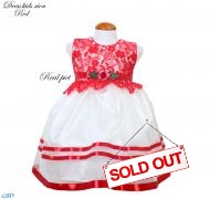 Dress xinon red