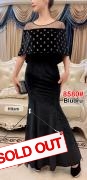 Longdress import 8580 hitam