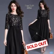 Dress Alegria hitam