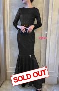 Longdress import 8255 hitam