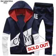 Set Jaket Vino Navy