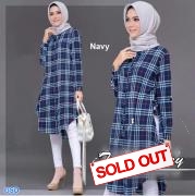 Tunik Berry navy
