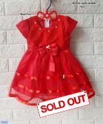 Dress kids wiwik red