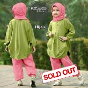 Set nuna kids hijau-set nana